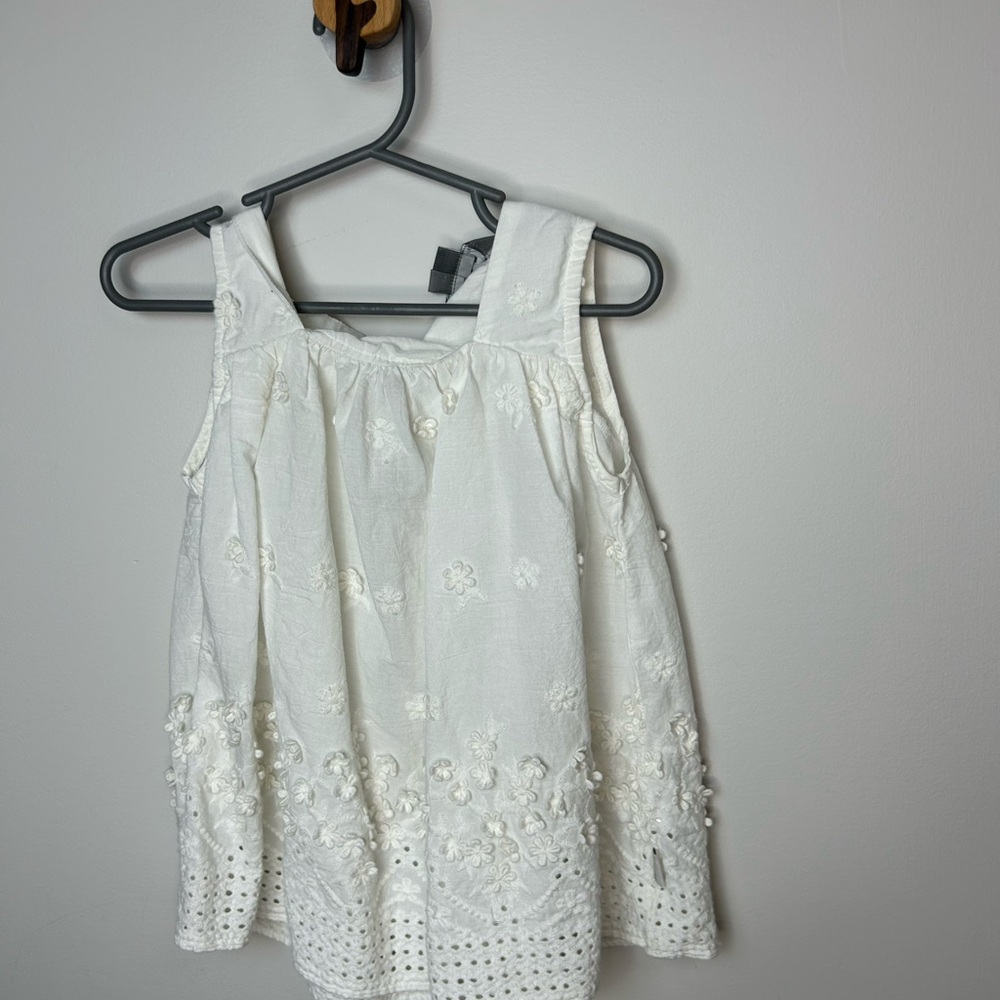Souris Mini Elegant White Kids Blouse